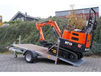 Miniexcavadora nuevo Microbagger Nante NT10 - 910 kg mit Kippanhänger: foto 1
