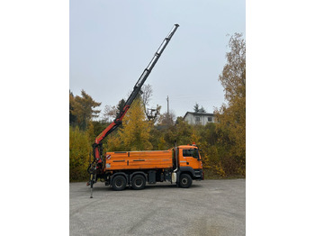 Volquete camión, Camión grúa MAN TGS 33.400 6x4 Kipper Palfinger 22002: foto 3