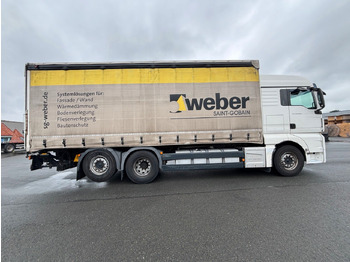Camión lona MAN TGX 26.480 mit Ladebordwand: foto 2 Camión lona MAN TGX 26.480 mit Ladebordwand: foto 2