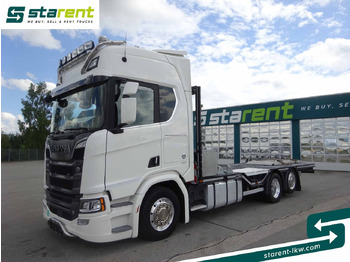 Camión caja abierta SCANIA R