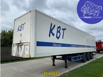 Caja cerrada semirremolque VAN HOOL
