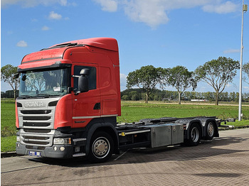 Portacontenedore/ Intercambiable camión Scania R450 HL 6X2*4 RET. CROWN: foto 2