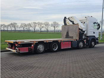 Camión caja abierta, Camión grúa Scania R490: foto 3