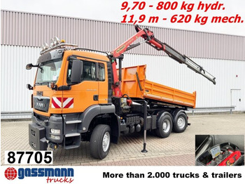 Volquete camión MAN TGS