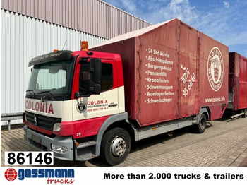 Portavehículos camión MERCEDES-BENZ Atego 1223