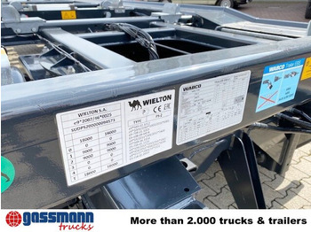 Remolque multilift/ Portacontenedores de cadenas nuevo Wielton PS2P70B Abrollanhänger bis 7,25 m Behälter: foto 4