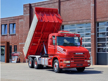 Volquete camión SCANIA T124