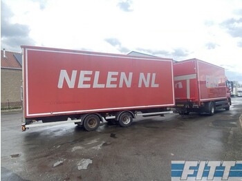 Caja cerrada remolque Tracon TM18 2ass wipcar met gesloten opbouw: foto 1