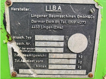 Pavimentadora de asfalto Demag Liba DF 60 C: foto 5 Pavimentadora de asfalto Demag Liba DF 60 C: foto 5