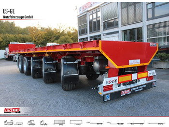 Semirremolque plataforma/ Caja abierta ES-GE 5-Achs-Ballastauflieger: foto 3