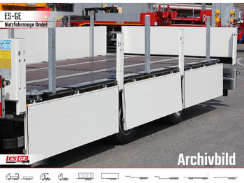 Remolque plataforma/ Caja abierta ES-GE Tandemanhänger - CV: foto 5