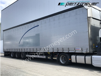 Semirremolque lona SCHMITZ 3 Achs Pritschenauflieger SCS 24/L-13.62 Mega, Power-Curtain Jumbo, Edscha, RSAB,: foto 3