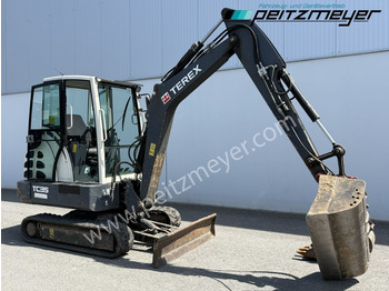 Miniexcavadora TEREX MINIBAGGER TC 35 mit hydr. Schwenklöffel 1.300 mm: foto 2