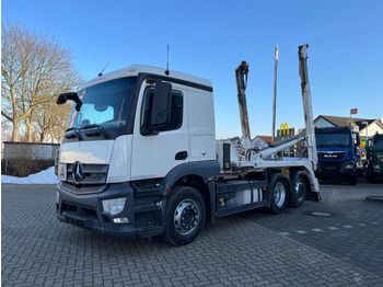 Portacontenedor de cadenas camión MERCEDES-BENZ Actros 2543