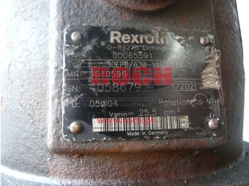 Motor hidráulico REXROTH A6VM80EP6/63W-VAB027DA-S 9610596 00065591: foto 2