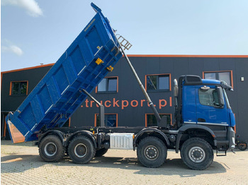 Volquete camión Mercedes-Benz AROCS 4145 8x8 EURO6 Muldenkipper TOP!: foto 4