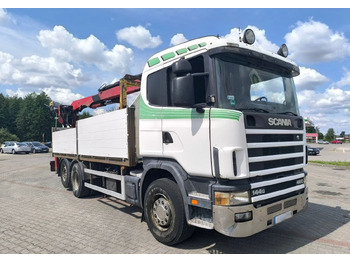 Camión caja abierta SCANIA 144