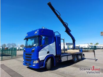 Camión grúa SCANIA R 450
