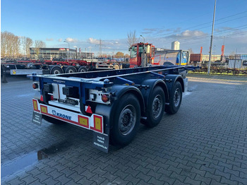 Portacontenedore/ Intercambiable semirremolque nuevo Krone NEW / DIRECT AVAILABLE 20FT ADR-CHASSIS, EMPTY WEIGHT: 3.470kg, DISCBRAKES, LIFTAXLE, 2x available: foto 3