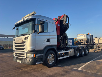 Multibasculante camión SCANIA G 490