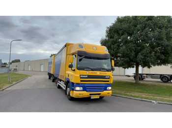 Camión caja cerrada DAF CF 85.410 Schuifzijlen wagen 6x2 Daf CF85: foto 2