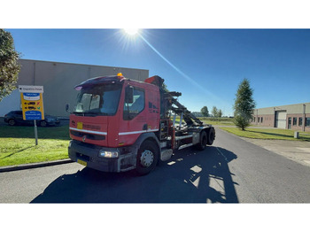 Camión con equipo de cable, Camión grúa Renault Premium 300 HD 300-27 MJ ZD Palfinger PK16000 A: foto 2