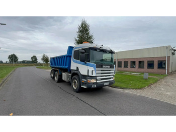Volquete camión SCANIA P124