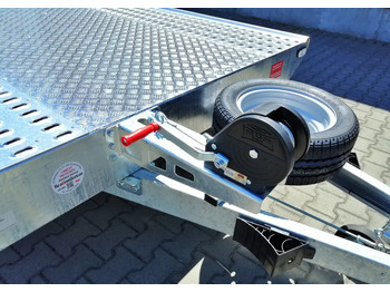Portavehículos remolque nuevo Besttrailers REBEL (Jupiter) 5,0 x2,1 2700 kg przyczepa ze skośnym fragmentem tylnym: foto 5