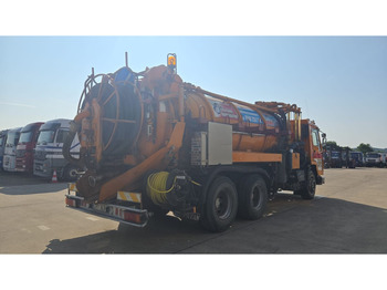 Limpieza de alcantarillado Volvo FL 10 - 320 (10500L + 1500L / 10 TYRES FULL STEEL / HIGH PRESSURE + VACUUM / POMPE MANUELLE / MANUAL PUMP): foto 5