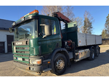 Portavehículos camión SCANIA P124
