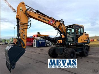 Excavadora de ruedas HYUNDAI