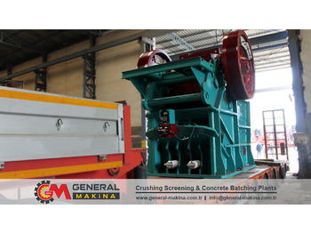 Trituradora de mandíbula nuevo General Makina High Quality Jaw Crusher Best Price: foto 4