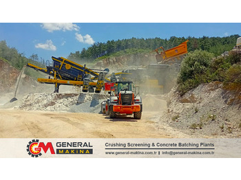 Trituradora móvil GENERAL MAKİNA