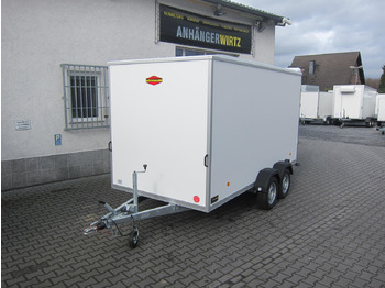 Caja cerrada remolque Böckmann Koffer KT 4018/27 H weiß 400x185x200cm +Auffahrrampe (XL) 2700kg: foto 4