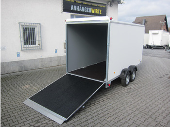 Caja cerrada remolque Böckmann Koffer KT 4018/27 H weiß 400x185x200cm +Auffahrrampe (XL) 2700kg: foto 2