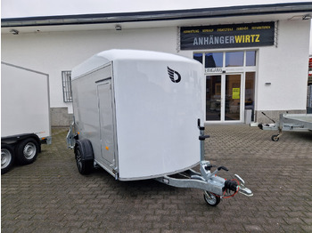 Caja cerrada remolque Cargo Roadster 400 312x164x184cm Alu Poly weiss Seitentür Alufelgen Aluboden 1300kg Pullman 100km/H: foto 4