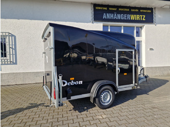 Caja cerrada remolque Debon Cargo 1300 300x152x168cm black Seitentür aerodynamik Pullman II 100km/H 1300kg Februar Aktion: foto 4