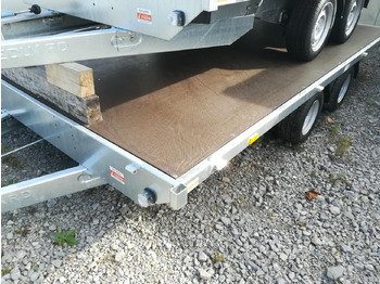 Remolque plataforma/ Caja abierta Hochlader 406x220cm flach niedrig Fahrgestell 10" LFH 56cm (XL+) 3000kg: foto 2
