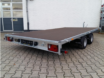 Remolque plataforma/ Caja abierta Hochlader 406x220cm flach niedrig Fahrgestell 10" LFH 56cm (XL+) 3000kg: foto 4