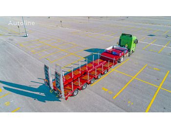 Góndola rebajadas semirremolque STU