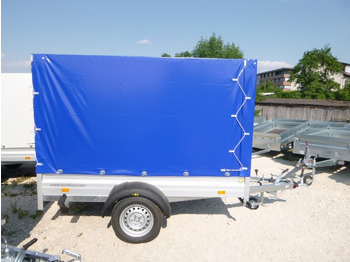 Remolque de coche nuevo Humbaur HA 132513 mit KV, Hochplane 160 cm, 1300 kg, 2510 x 1310 x 350mm: foto 3
