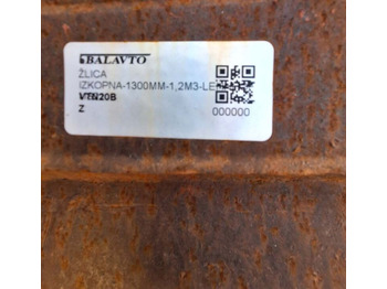 Cazo para excavadora VTN Digging bucket 1300 mm Lehnhoff: foto 3