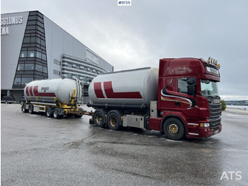 Cisterna camión Bulk transport vehicle, Scania R730 with SITE AL-41-TPIK-4AK trailer: foto 5