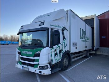Camión caja cerrada SCANIA L