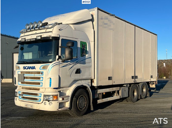 Camión caja cerrada SCANIA R 480