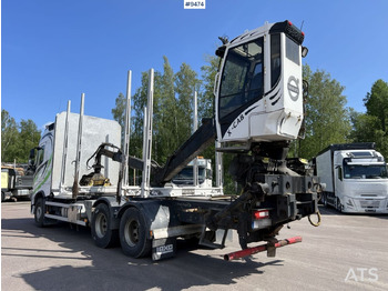 Camión forestal Volvo FH13 Logging truck with Loglift 105S crane: foto 5