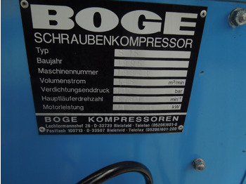 Compresor de aire BOGE S15: foto 4