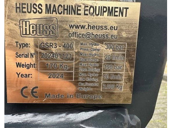 Pinza de manipulación Overige Heuss GSR3-400 Nieuw Sorteer grijper CW05: foto 4 Pinza de manipulación Overige Heuss GSR3-400 Nieuw Sorteer grijper CW05: foto 4