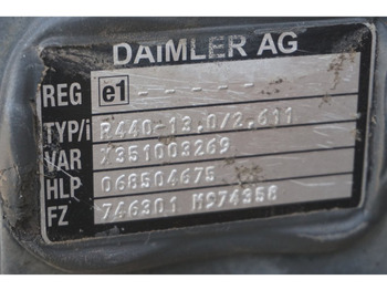 Eje posterior para Camión Mercedes-Benz R440-13A/C22.5 47/18 I=2.611 MODEL 2: foto 4