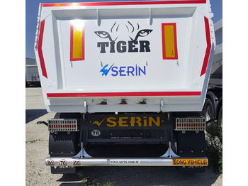 Volquete semirremolque para transporte de materiales áridos nuevo SERIN Tiger HARDOX  28 m³ Tipper Semi-Trailer: foto 4 Volquete semirremolque para transporte de materiales áridos nuevo SERIN Tiger HARDOX  28 m³ Tipper Semi-Trailer: foto 4
